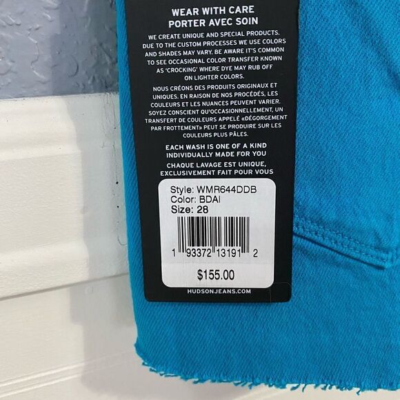 Hudson Jeans Gemma Mid Rise Cutoff Shorts - Picture 10 of 10